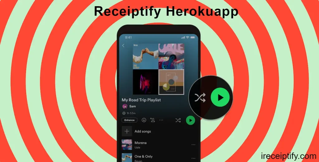 Receiptify Herokuapp